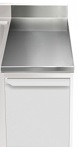 Electrolux Professional TPLA6A ARBEITSPLATTE M. AUFKANTUNG 600 MM (Code 121132)