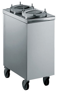 Electrolux Professional FSVPLX TELLERSPENDER, NIRO, 2 RÖHREN, 180-240 Ø (Code 320153)