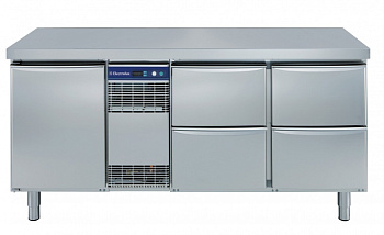 Electrolux Professional RCDR3M14 KÜHLTISCH, 1-TÜRIG, 4 SCHUBLADEN, 440 LT (Code 726561)