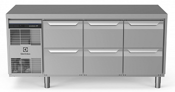 Electrolux Professional EH3HBBBB REFRIGERATED COUNTER 440LT 6DRAWER (Code 710053)