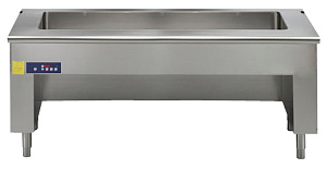 Electrolux Professional ZLB16B EL. BAIN-MARIE, UNTERBAU OFFEN, 4 GN (Code 332004)