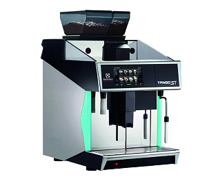 Electrolux Professional TANGOSTP1 Kaffeesysteme Tango® STP Solo, vollautomatische Kaffeemaschine, 1 Gruppe à 270 x 40 ml -Espressotasse / Std., 6,5 Liter Dampf- / Kaffeeboiler, 1 x 1,7 kg und 1 x 1,2 kg Kaffeetrichter (Code 602552)