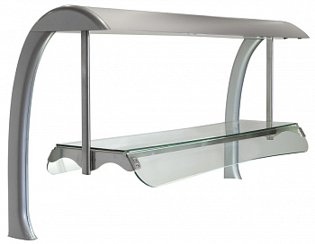 GANTRY 1GL.SHELF+LIGHT+S.GUARD 2SIDE-4GN (Code 856508)