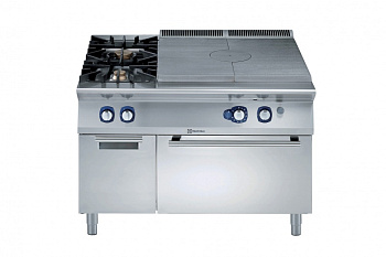 GAS SOLID TOP+2 BURNERS+OVEN +CUPB.1200 (Code 391021)