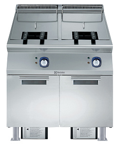 Electrolux Professional E9KKGJBAMCA Modular Cooking Range Line 900XP Two Wells Electric Fryer 23 liter (Code 391382)