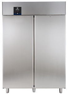 Electrolux Professional REX142FRRCO2 ecostore 2-türiger Kühlschrank 1430lt, -2+10°C, digital, AISI 304, Zentralkühlung mit CO2 Kältemittel mit Ventil (Code 725244)