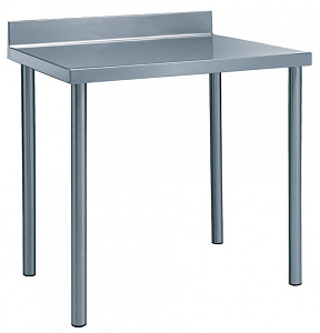 Electrolux Professional TG1010FB WORK TABLE WITH UNDERTOP+UPSTAND 1000 MM (133603)