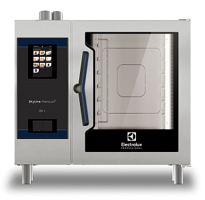 Electrolux Professional ECOE61T3A2 Skyline Premium-S SKYLINE PREMIUM-S OFEN 6 GN 1/1 - ELEKTRO - ROSTABST. 85MM - 3-FACHVERGLASUNG (Code 229700)