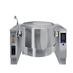 Electrolux Professional PBOT20WDES ProThermetic Sprint Electric Tilting Boiling Pan, 200lt Hygienic Profile, Freestanding with Stirrer and Variable Speed (Code 586924)
