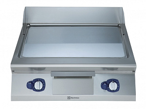 Electrolux Professional E9FTGHCS00 GAS-BRATPL. VERCHROMT GLATT GENEIGT 800 (Code 391054)