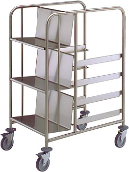 Electrolux Professional MDNT4B3S TRANSPORTWAGEN FUER TELLER UND KOERBE (Code 361296)