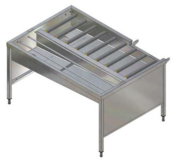 Electrolux Professional HSSMF3LR MANU. STAPELTI, 3 KÖ., L>R, 1620MM-FRONT (Code 865086)