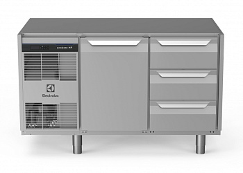 Electrolux Professional EH2H7AC REFR.COUNTER 290LT 1DR 3x1/3DRAW NO TOP (Code 710009)