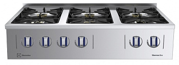 GAS TOP,6 BURNERS,1-S,BSPL,1200X850X250H (Code 588525)