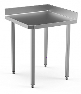 Electrolux Professional CTUD7N Eco Preparation Corner Work Table with Upstand - disassembled (Code 132851)