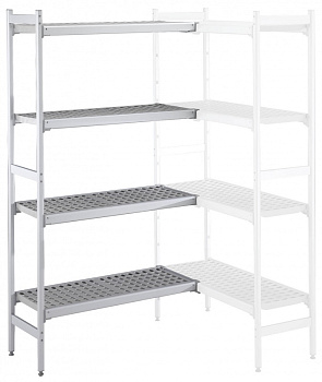 ALUM.CORNER SHELV.-POLY.TIERS-373X1541MM (137059)