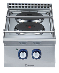 Electrolux Professional E7ECMD2R05 Modular Cooking Range Line 700XP 2- Hot Plates El. Boiling Top - Marine (Code 371146)