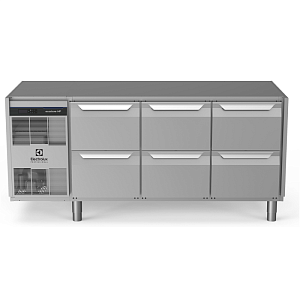Electrolux Professional EH3KBBBB FREEZ.COUNTER 440L 6x1/2DRW CU_LFT GALV (CODE 710280)