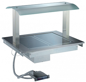 Electrolux Professional DI2HGTO EINB.-WARMAUSGABE-HARTGLASPL.2GN+AUFSATZ (Code 340320)