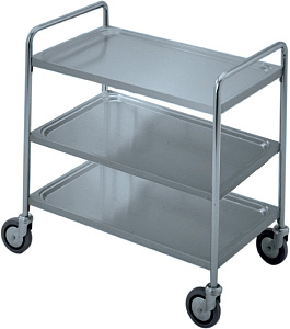 Electrolux Professional STR903WH 3-TIER SERVICE TROLLEY W/HANDLE 900 MM (Code 361206)