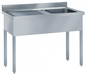 Electrolux Professional SL14S SINK UNIT 1 BOWL & L/H DRAINER 1400MM (Code 132459)