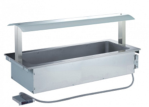 Electrolux Professional DI4BMO EINBAU-BAIN-MARIE 4 GN + AUFSATZ (Code 340300)