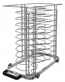 Cooking accessories Mobile banqueting rack 10 GN 1/1 with wheels for Blast Chiller/Freezer (Code 922649)