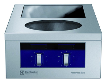 thermaline 90 - 2 Zone Induction Wok and Plate, 1 Side - MARINE (Code 589850)
