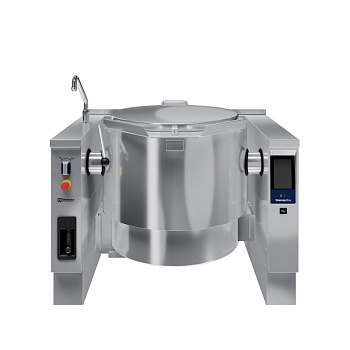 ProThermetic Sprint Electric Tilting Boiling Pan, 150lt Hygienic Profile, Freestanding with Stirrer and Variable Speed (Code 586946)