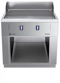 EL.FRYTOP,RIBBED PL,1S,BSPL,800X850X700H (Code 588670)