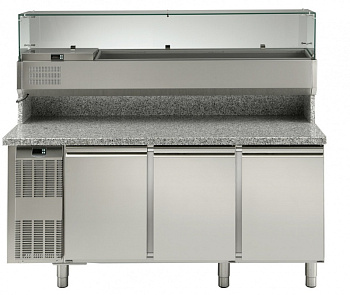 REFRIGERATED COUNTER+SHOW CASE 3 DOORS (Code 727150)
