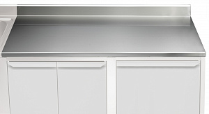 Electrolux Professional TPLA19A ARBEITSPLATTE M. AUFKANTUNG 1900 MM (Code 121157)