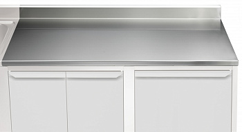 Electrolux Professional TPLA19A ARBEITSPLATTE M. AUFKANTUNG 1900 MM (Code 121157)