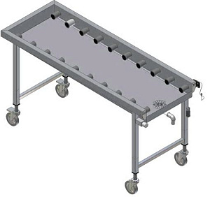 Electrolux Professional HSRC16MS FAHRBARE ROLLENBAHN,KURZE RO.,1645MM (Code 865013)