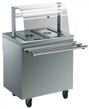 BAIN-MARIE UNIT 2GN (ST. STEEL) 750MM (Code 320106)