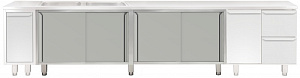 Electrolux Professional TEL2S24 CUPBOARD BASE FOR SINK TOP 2400MM (855800)
