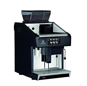 Electrolux Professional TANGOACE1 Kaffeesysteme Tango® Ace Vollautomat, 1 Gruppe, 220x40 ml Espressotasse/Stunde, 6,5 Liter Dampf-/Kaffeeboiler, 1x1,7 kg und 1x1,2 kg Kaffeebehälter, Wasser und Dampf programmierbar (Code 602554)