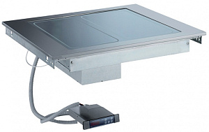 Electrolux Professional DI2HGT EINBAU-WARMAUSGABE-HARTGLASPLATTE 2 GN (Code 340314)