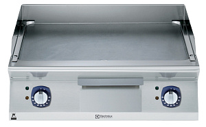 Electrolux Professional E7IIKDAOMEA Modulare Großküchengeräteserie 700XP 800mm El. Bratplatte-Glatt Oberfläche 800mm-Hartverchromt / Gebürstet (Code 371340)
