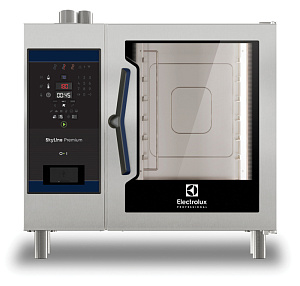 Electrolux Professional ECOE61B2A1 SkyLine Premium SKYLINE PREMIUM OFEN 6 GN 1/1 - ELEKTRO - BOILER CRNIMO 1.4401 (Code 217850)