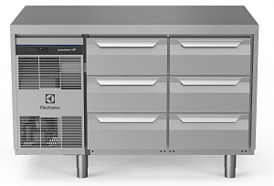 Electrolux Professional EH2HBCC REFR.COUNTER 290LT 6x1/3DRAWERS (Code 710022)