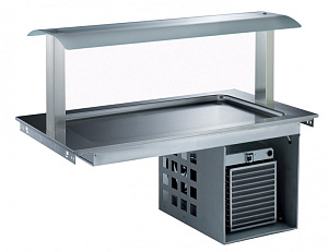 Electrolux Professional DI3RDPO DROP-IN REFRIG.DOLE PLATE+GANTRY 3GN (Code 340229)