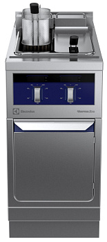 EL.DEEP FRYER,2X5L,1-S,BSPL,400X800X800H (Code 588298)