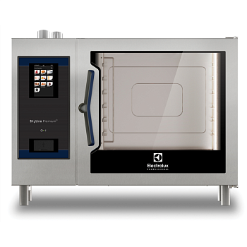 SKYLINE PREMIUMS OVEN 6 GN 2/1 - ELECTRIC - BOILER AISI 316 - 3-GLASS (CODE 229741)
