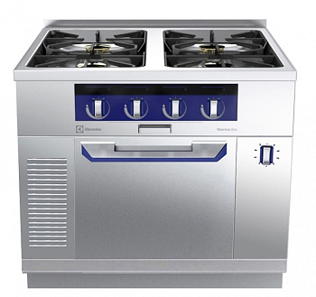 GAS,4BURN,ECO,S.OVEN,1S,BS,1000X900X800H (Code 589648)