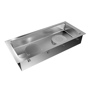Electrolux Professional D03H4 DROP-IN BAIN-MARIE, AIR VENTILATED, SINGLE WELL, 4GN (CODE 341011)