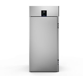 Electrolux Professional RI16R2FGT Digitale Kühlschränke Durchfahr Kühllagerschrank , 1 Glas- und 1 Volltür, 1600 Liter,  +2°C bis +10 °C, AISI 304,R290 (Code 725103)