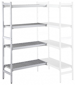 Electrolux Professional CLS1537 ALUM.CORNER SHELV.-POLY.TIERS-475X1541MM (137079)