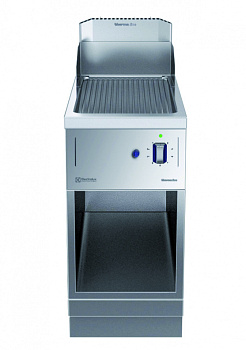Modular Cooking Range Line thermaline 85 - Half Module Freestanding Gas Fry Top, 1 Side with Backsplash (Town Gas) (Code 593114)