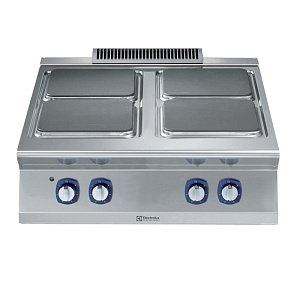 Electrolux Professional E9ECEH4Q0N Modulare Großküchengeräteserie 900XP 4-Platten-Elektrotischherd (Code 391166)